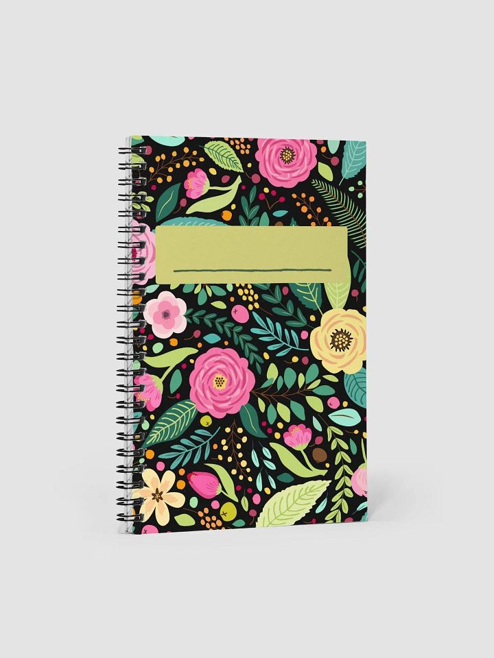 Floral Bliss Spiral Notebook product image (1)