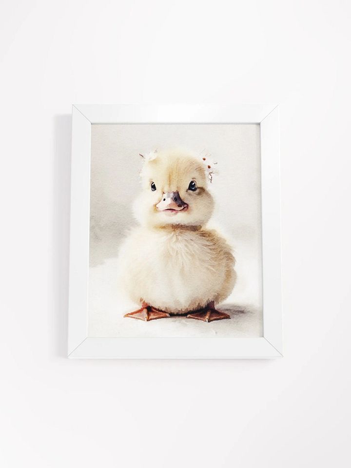 Adorable Duckling Framed Matte Poster product image (7)