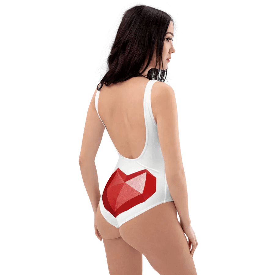 Crystal Heart All-Over Swimsuit product image (10)