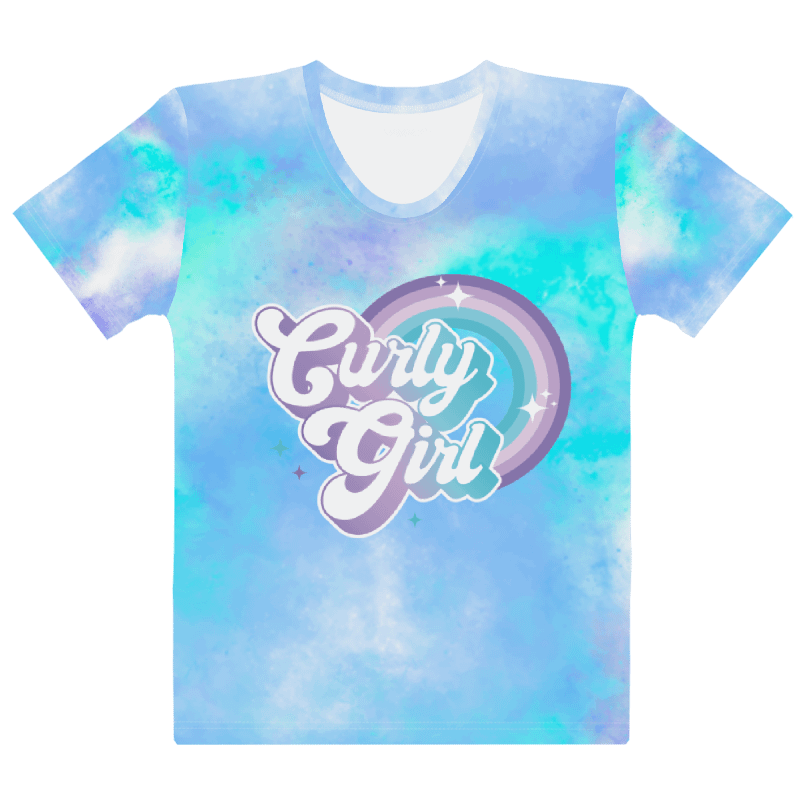 Curly Girl Tie-Dye Tee product image (1)