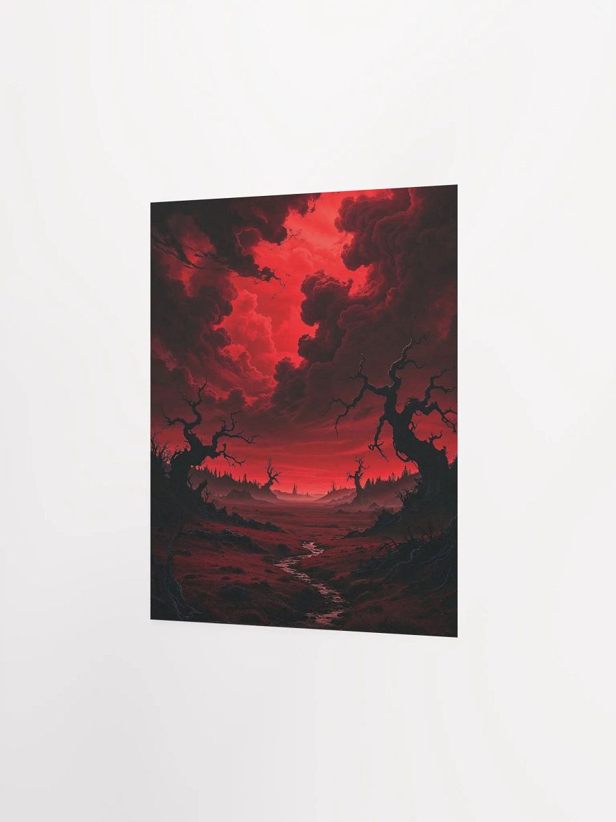 Crimson Apocalypse Matte Poster product image (16)