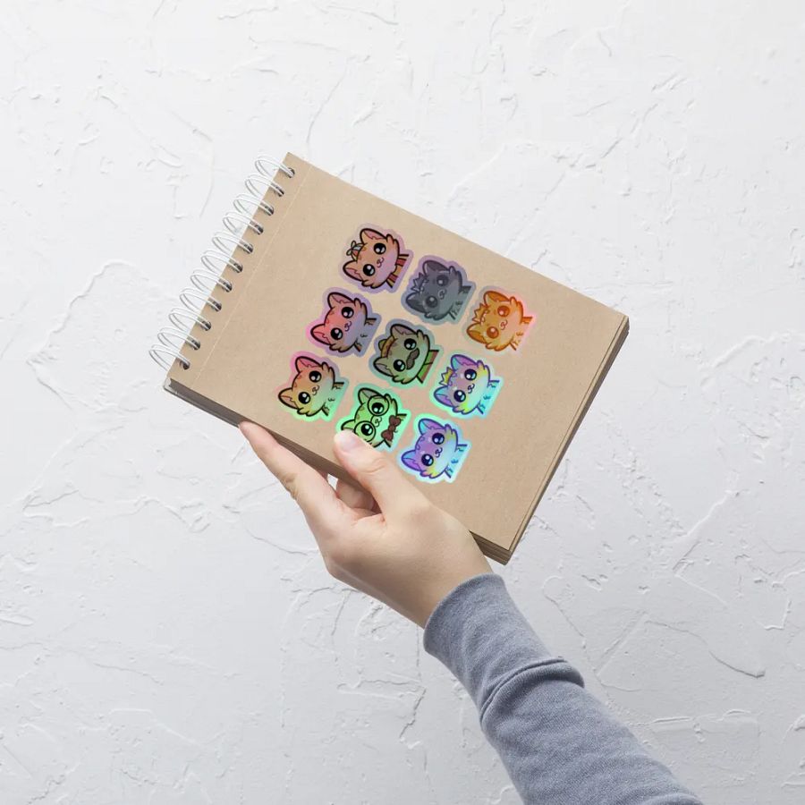 Toti Badges Hologram Stickers product image (6)