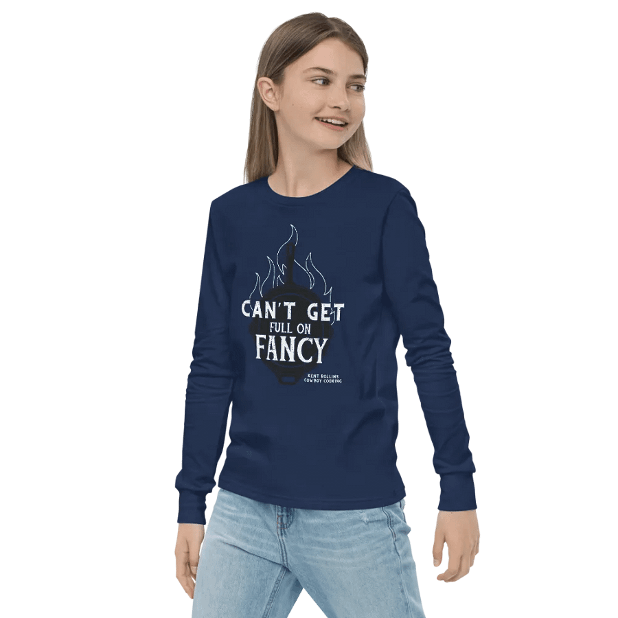 Can't Get Full on Fancy Long Sleeve Kids product image (2)