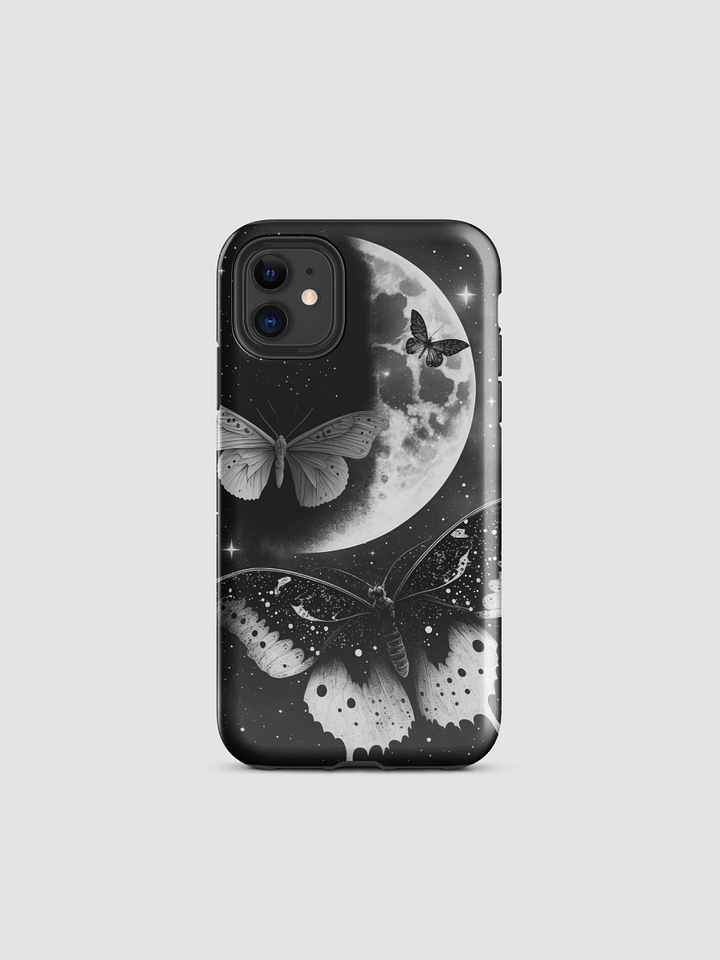 Moon butterflies Tough iPhone Case product image (1)