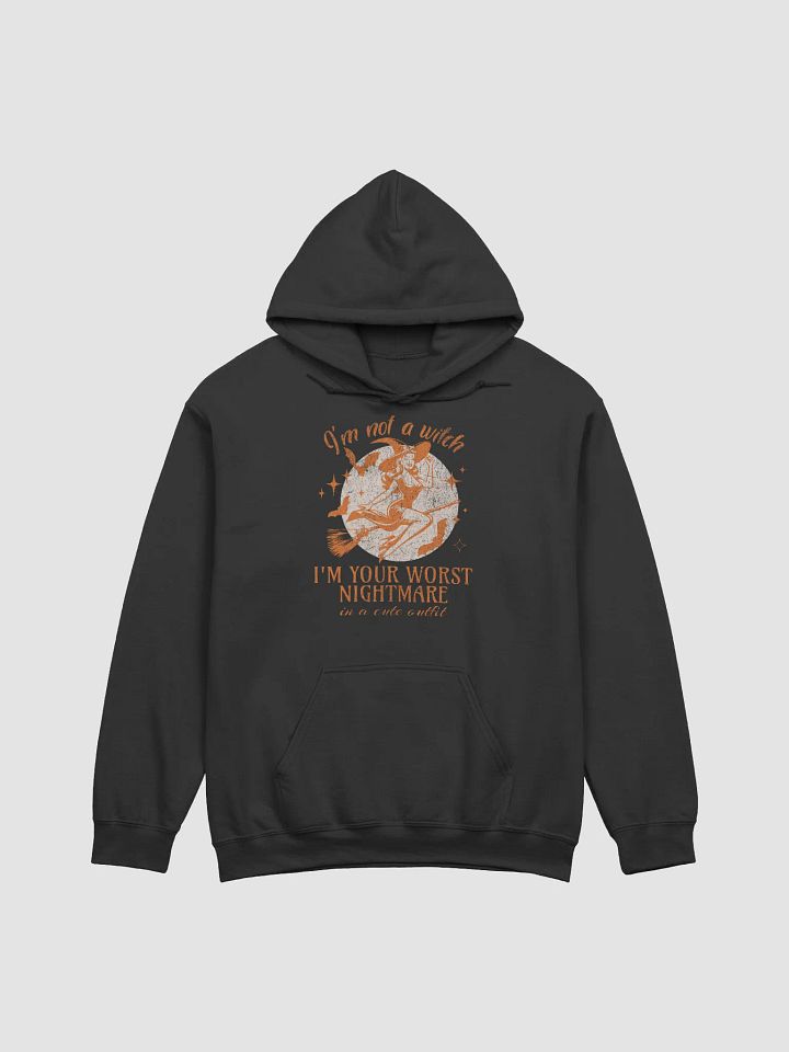 Vintage Witch Pin-Up Hoodie product image (1)