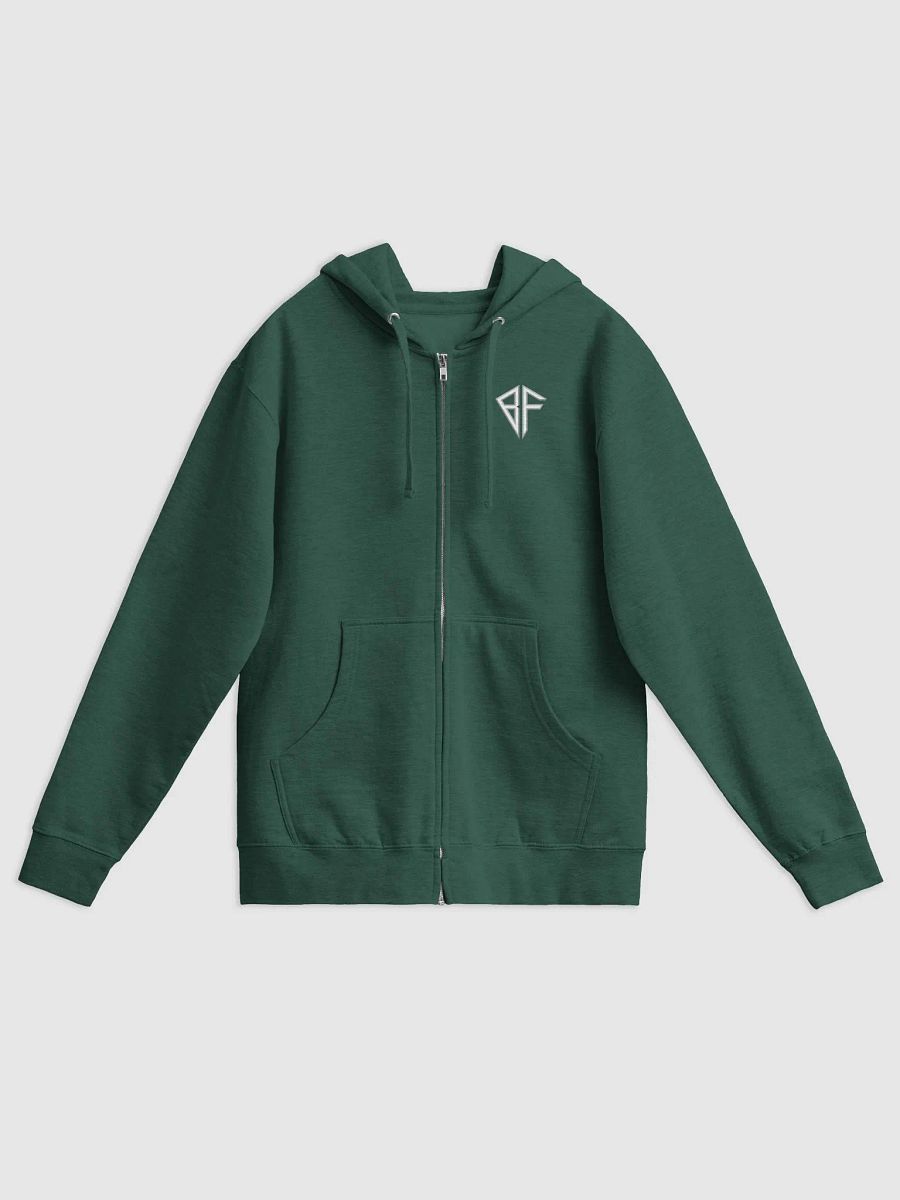 Green Zip-Up Hoodie product image (1)