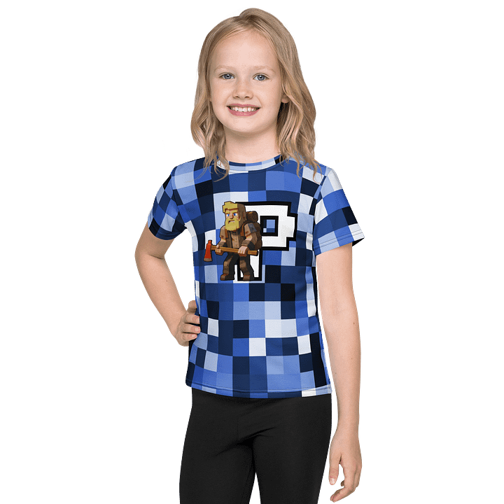Patient PixelZ Kids T-Shirt (Pixel Blue) product image (1)