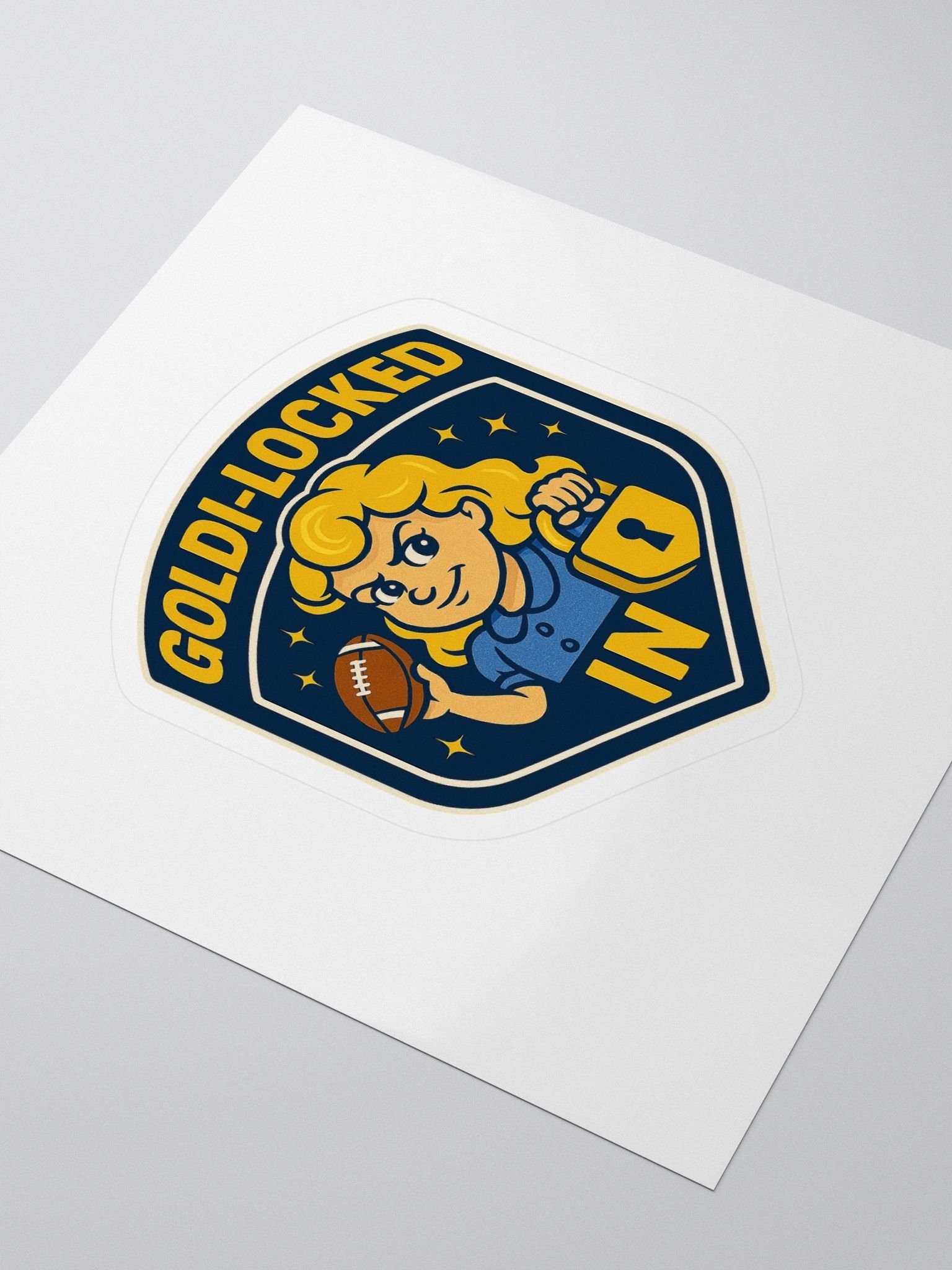 Goldi-Locked In - Sticker product image (3)