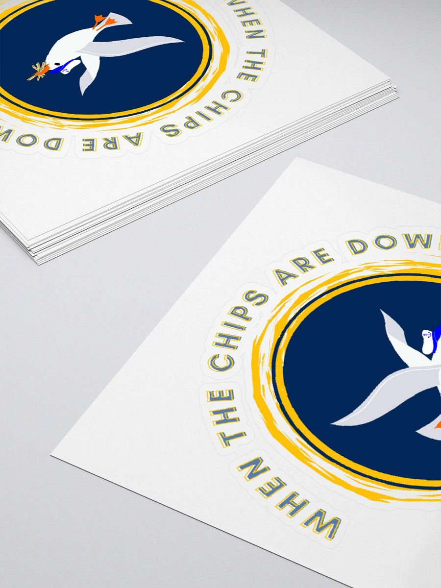 When the Chips are Down I Pick Them Up! Kiss Cut Stickers product image (10)