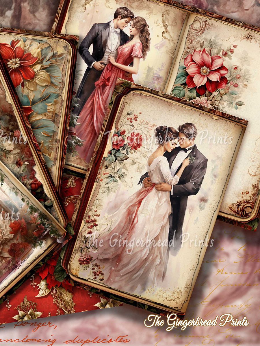 Romantic Christmas Journal kit Digital download only product image (4)