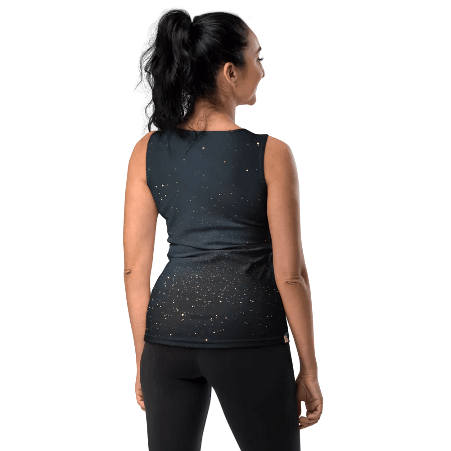 Starry Night Fitted Tank Top product image (2)