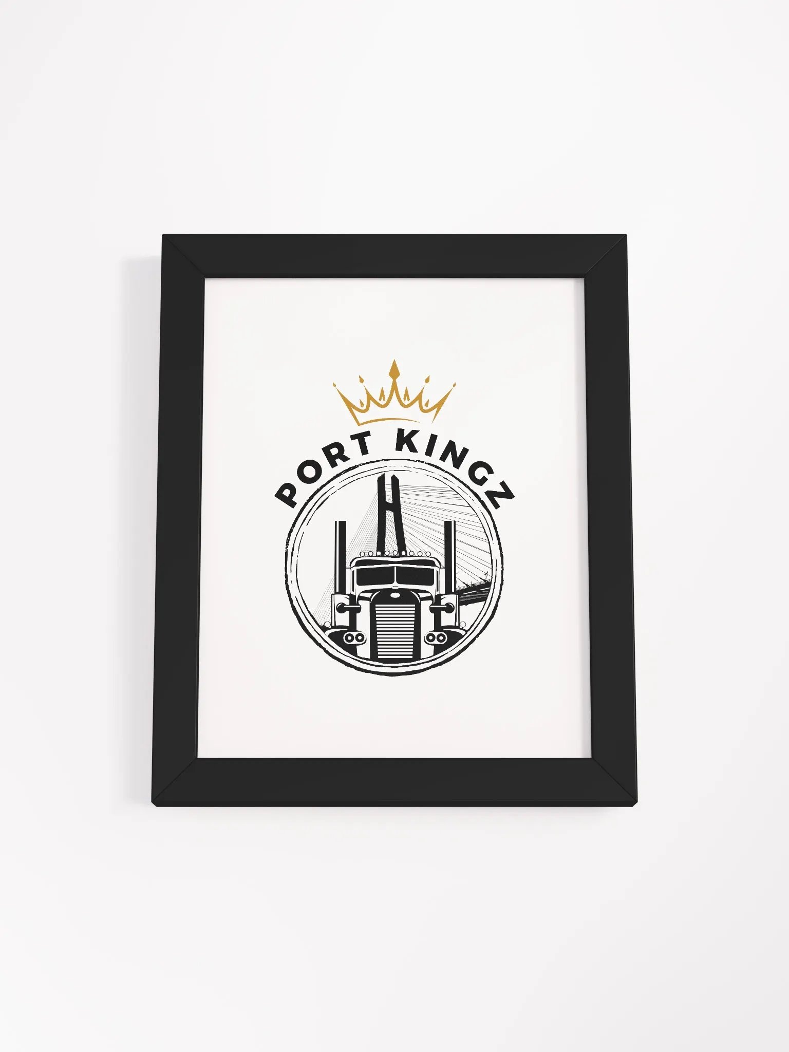 Framed Port Kingz Print product image (9)
