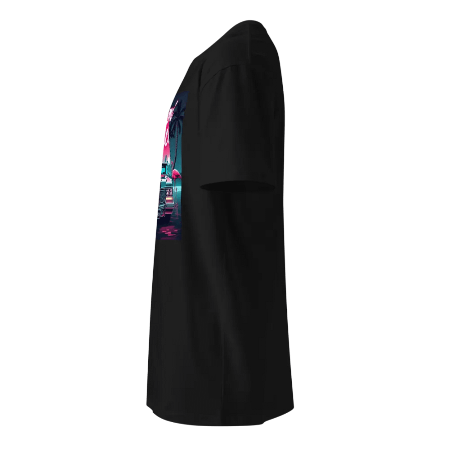 Neon Miami Vice Classic Car T-Shirt product image (3)