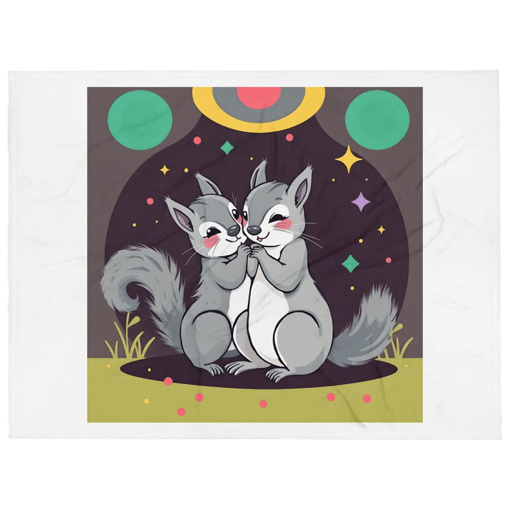 squirrel love blanket product image (1)