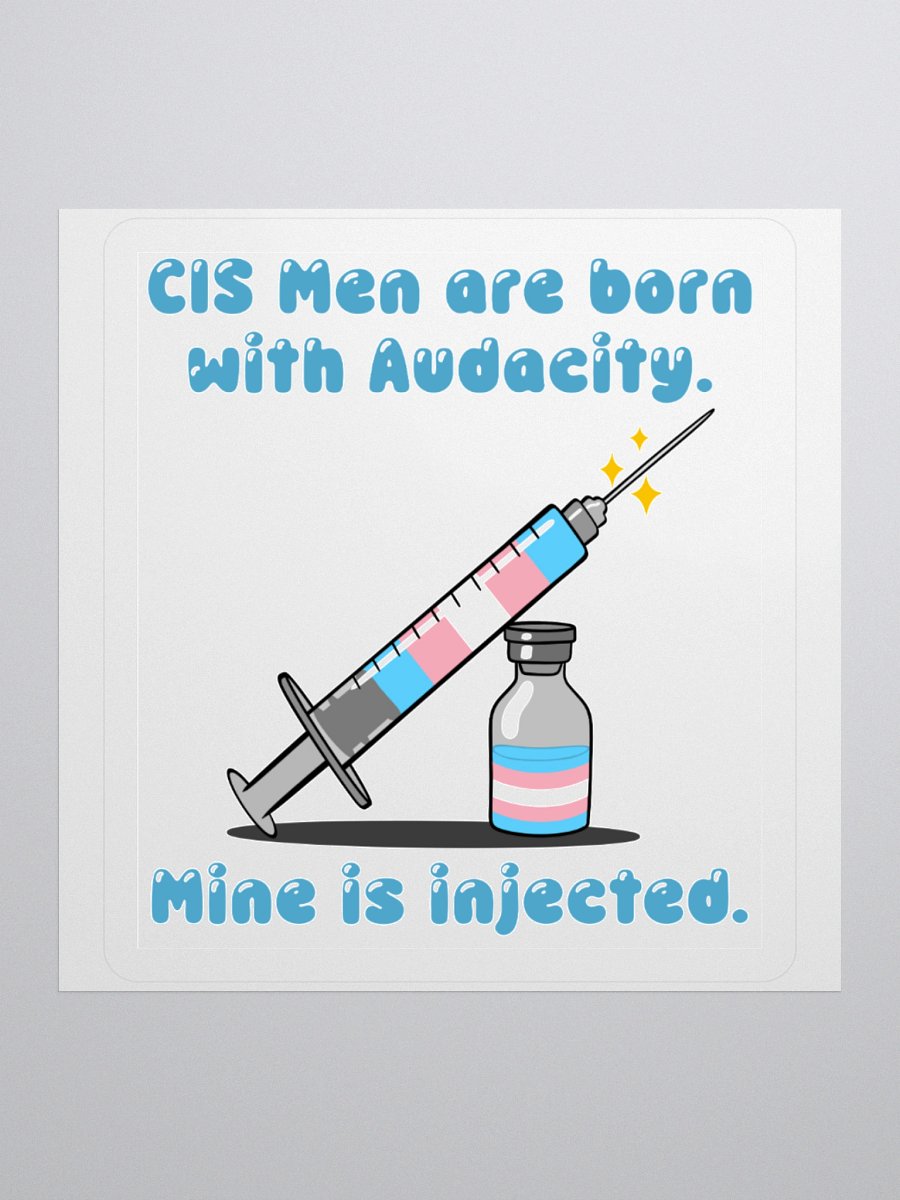 Taudacity Injection Sticker product image (2)