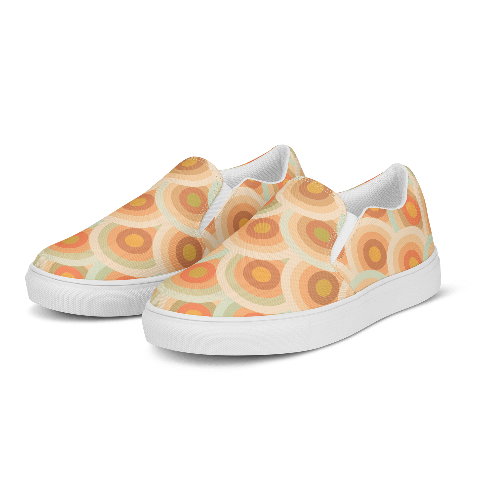 Scalloped Sunburst Men's Slip-Ons product image (1)