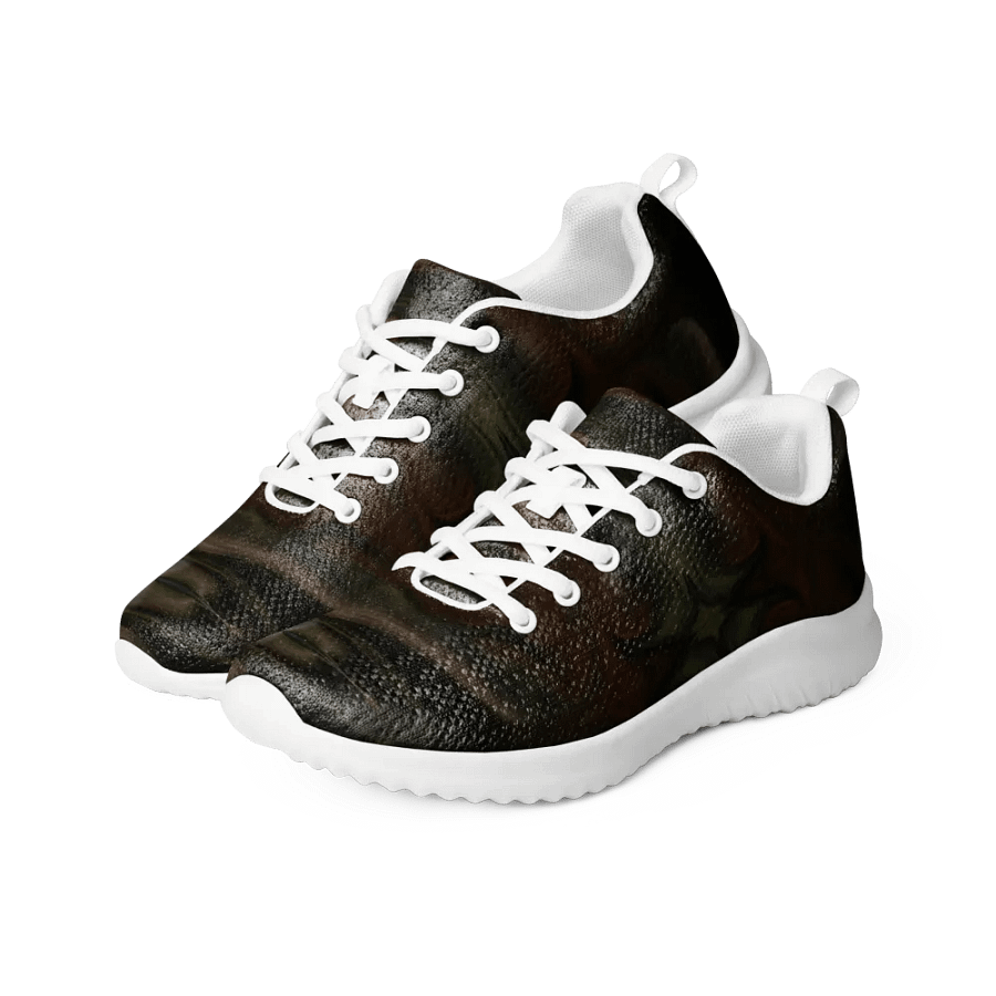 Earth Wave Camouflage Pattern Men's Athletic Shoes product image (8)