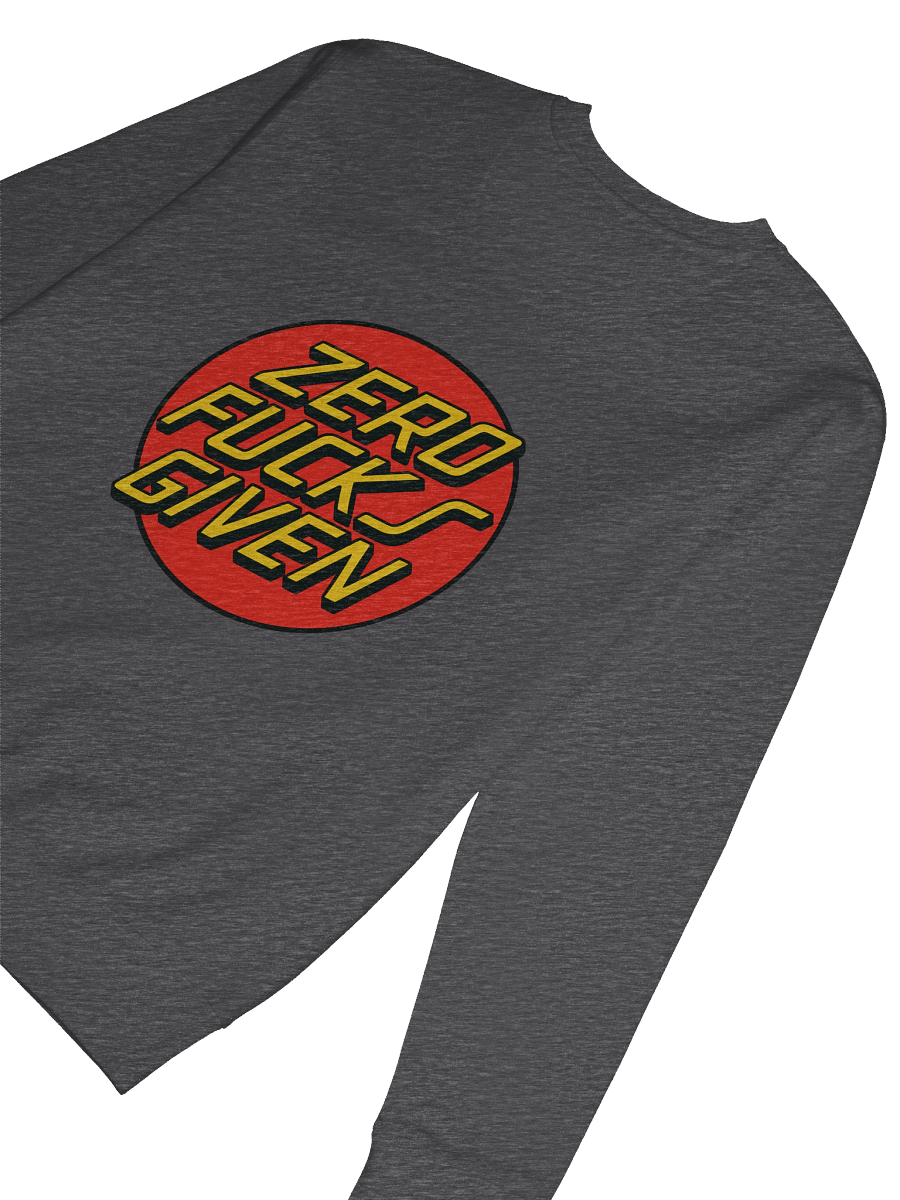 ZERO F*S GIVEN – Bold Skate Logo Parody** product image (8)