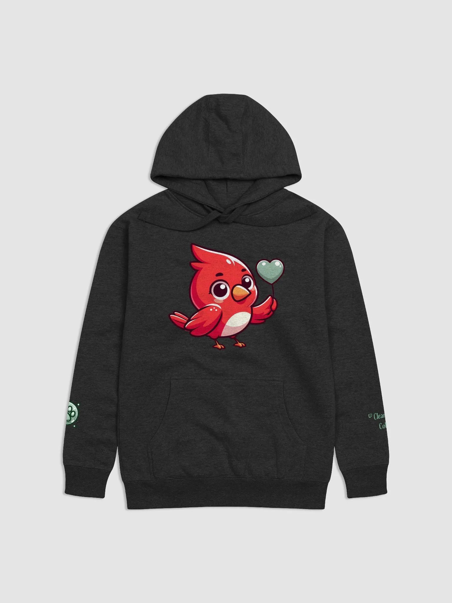 Cardinal Love Emote Hoodie product image (4)