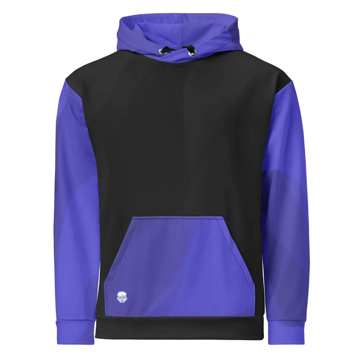 Color-Block PoisonWoah Swiggles All-Over Hoodie product image (1)