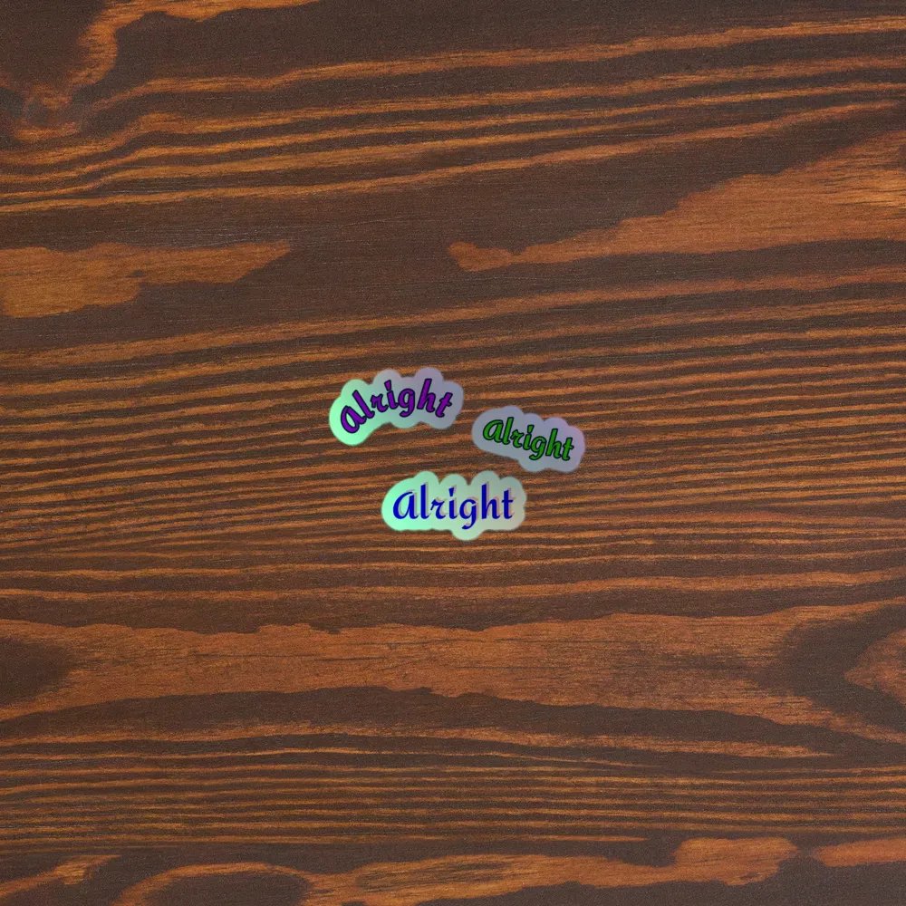 Holographic console stickers product image (5)