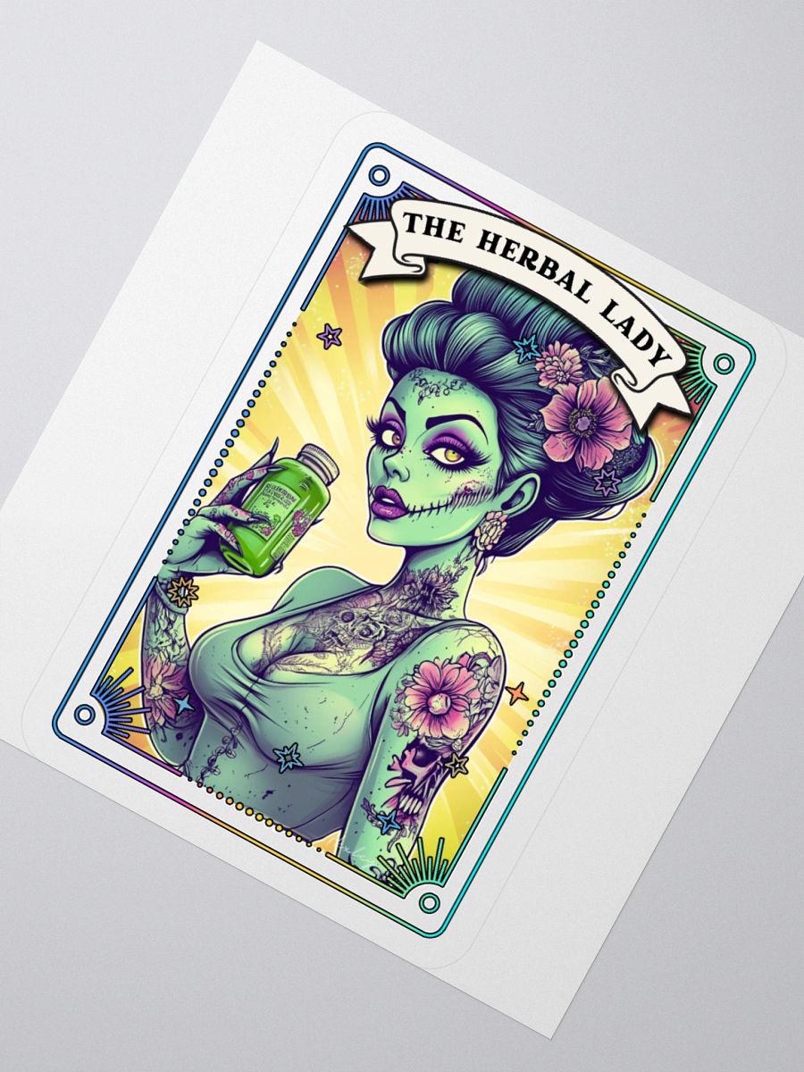 Zombabes: The Herbal Lady Sticker product image (2)