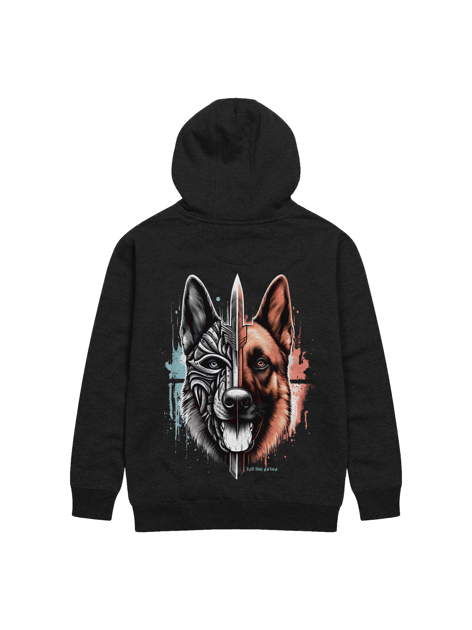 Warrior Malinois Mask - Premium Adult Unisex Hoodie product image (16)