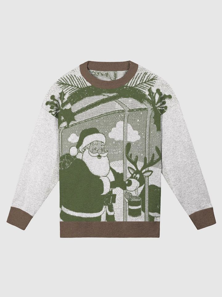 Santa's Sleigh Ride Knitted Sweater product image (5)