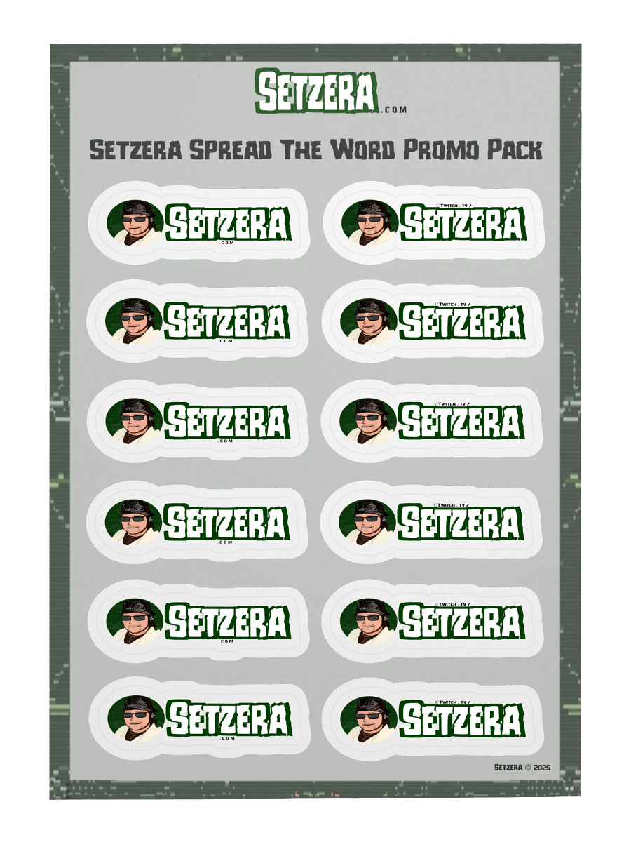 Spread The Word Promo Sticker Pack product image (1)