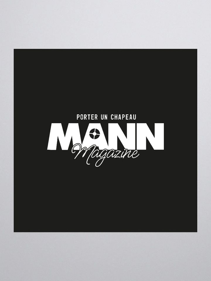 MANN Magazine Black Sticker product image (1)
