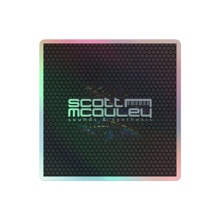 Holographic Hex Two Sticker Sheet product image (2)