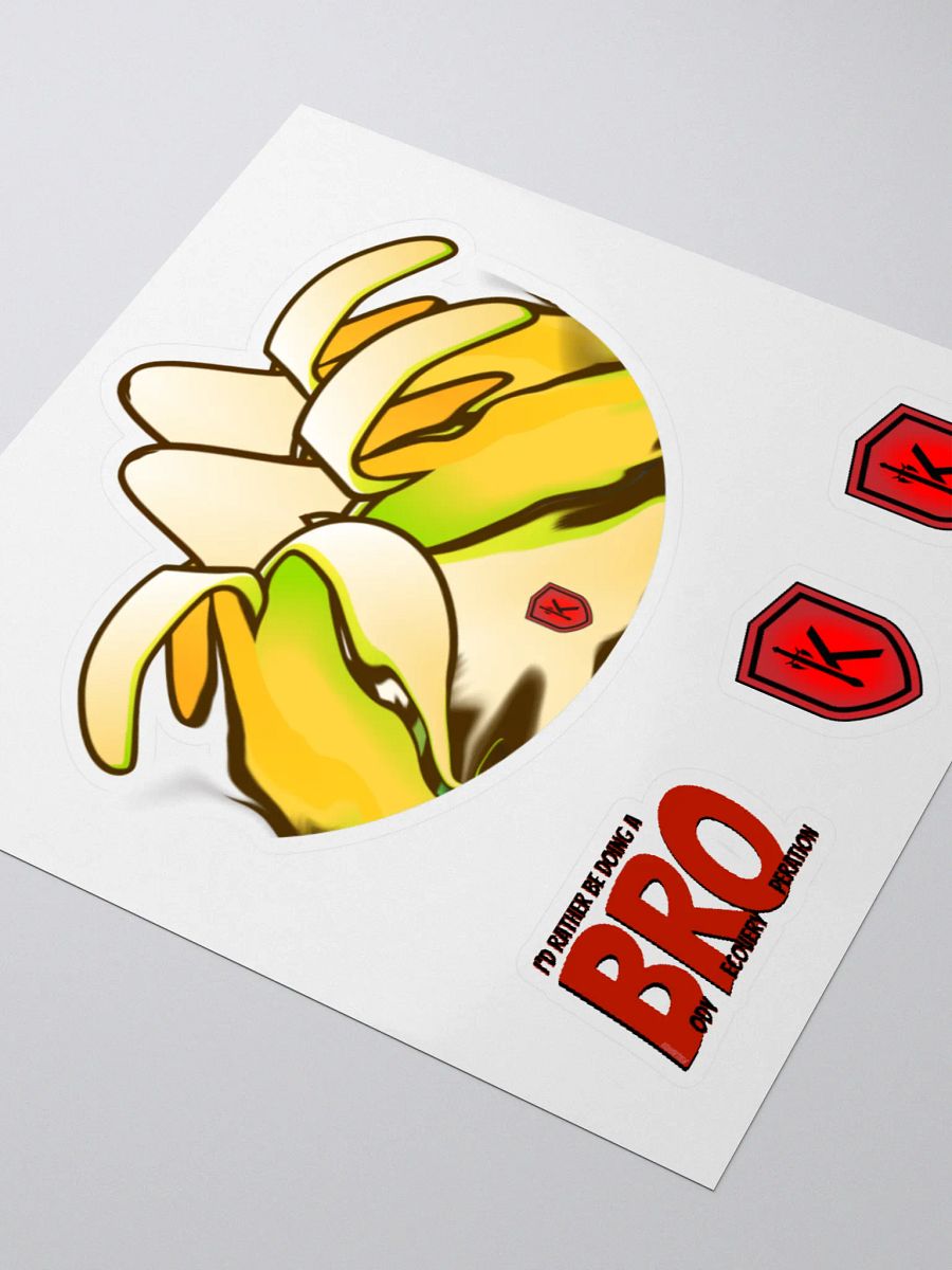 Big Banana Mountain BRO Stickers product image (9)