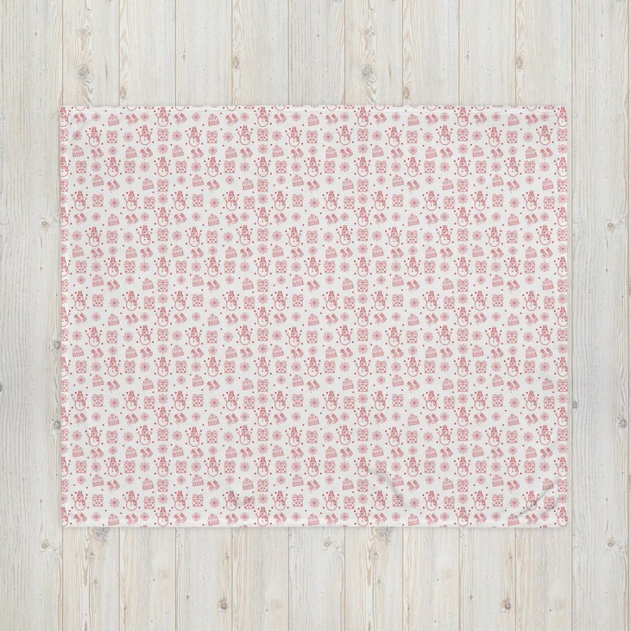 Red And White Christmas Blanket product image (4)