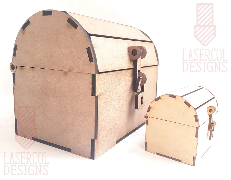 Box Chest (Two Sizes) - Laser Cut Files product image (9)