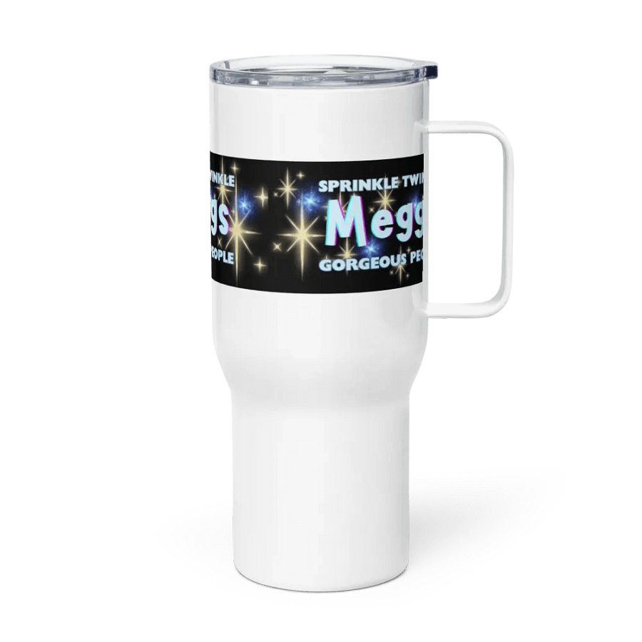 Meggs Sprinkle Logo Mug Black product image (3)
