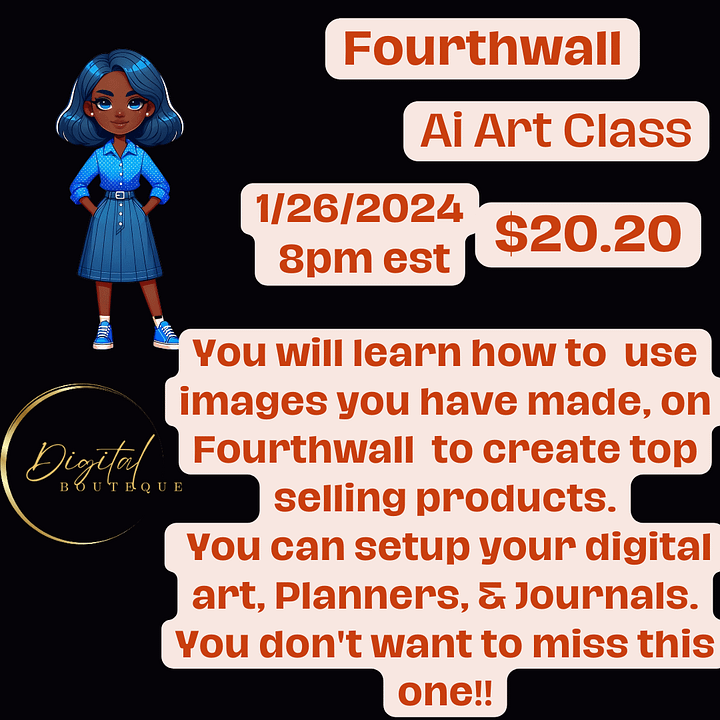 Fourthwall Set up & Ai Art Class product image (1)