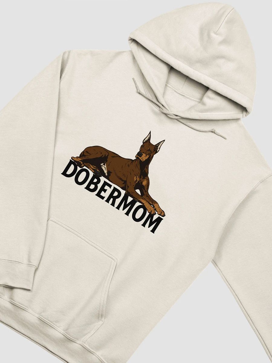 Dobermom Hooded Sweatshirt of a Doberman(Red) | Funny Hoodie for Doberman Moms product image (22)