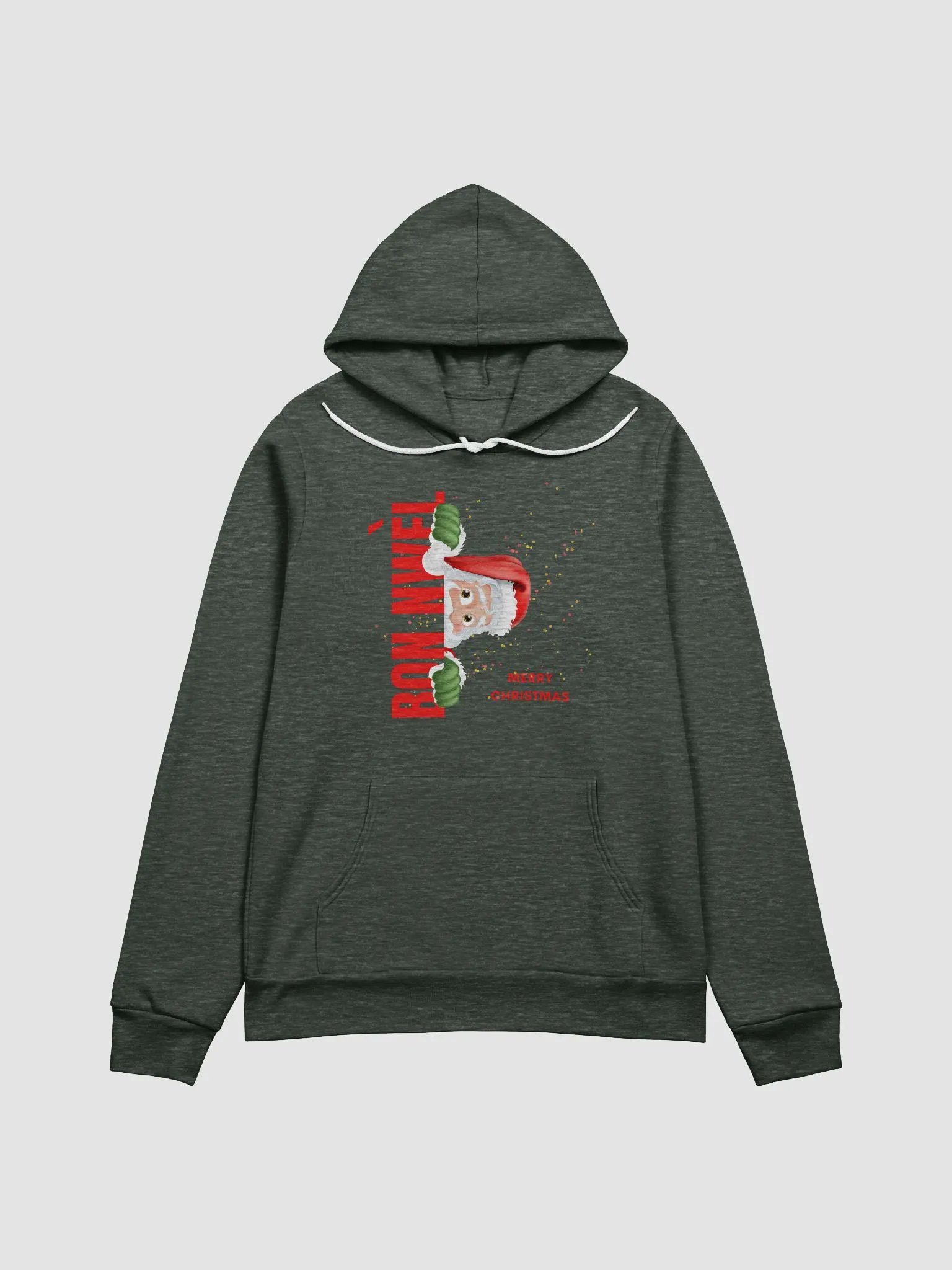 Santa's Bon Nwèl Christmas Hoodie product image (13)