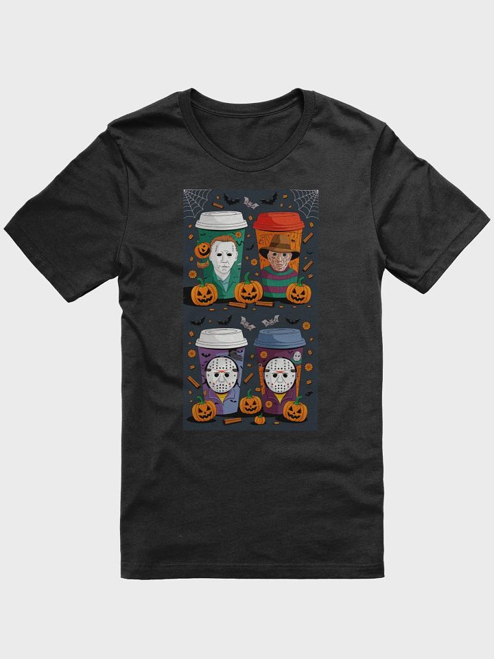 Halloween-themed Coffee Cup T-shirt Collection product image (3)