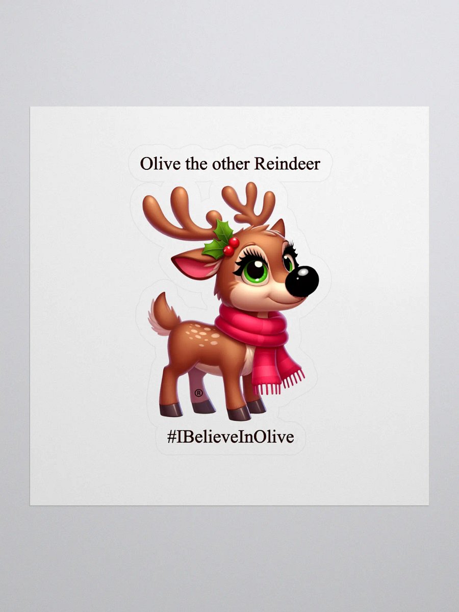 Official Olive the other Reindeer Stickers product image (1)