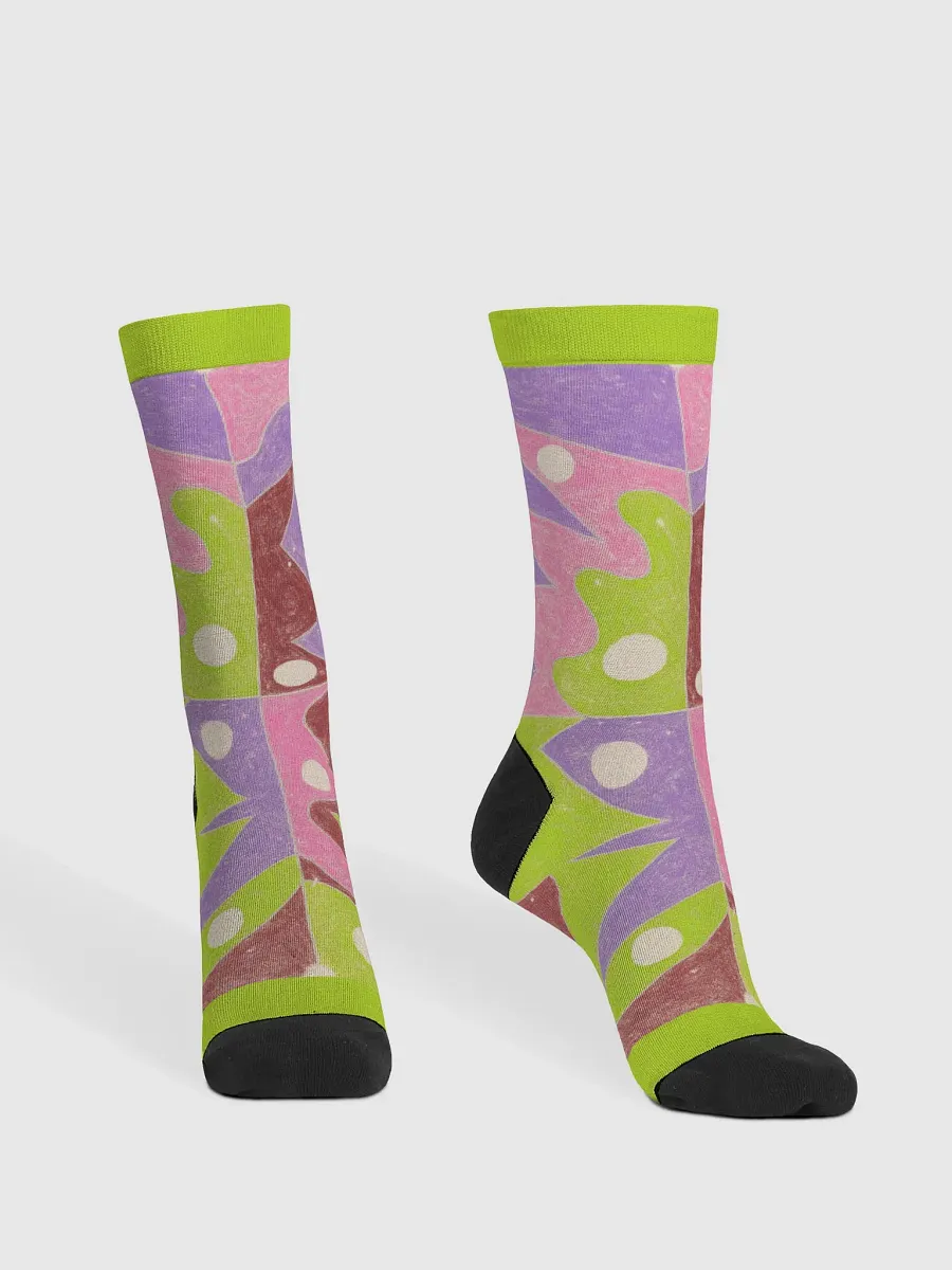 Cartoon College 3 crew socks (var 1) product image (4)