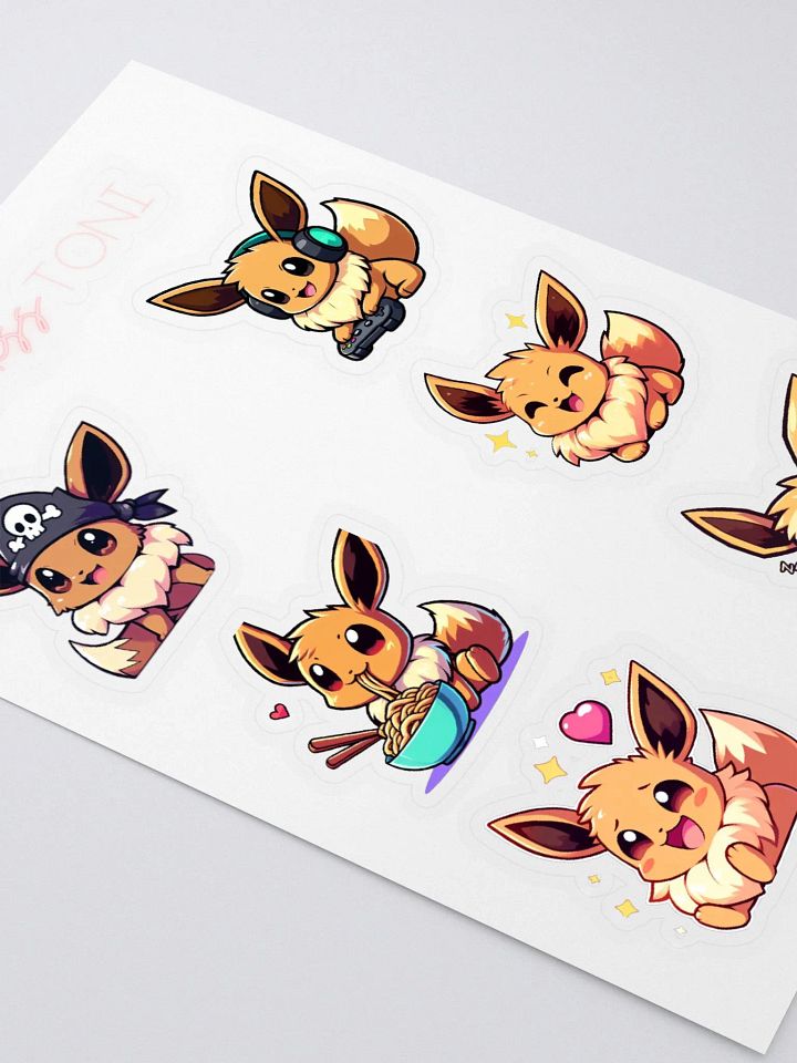 Eevee sicker sheet 2 product image (2)