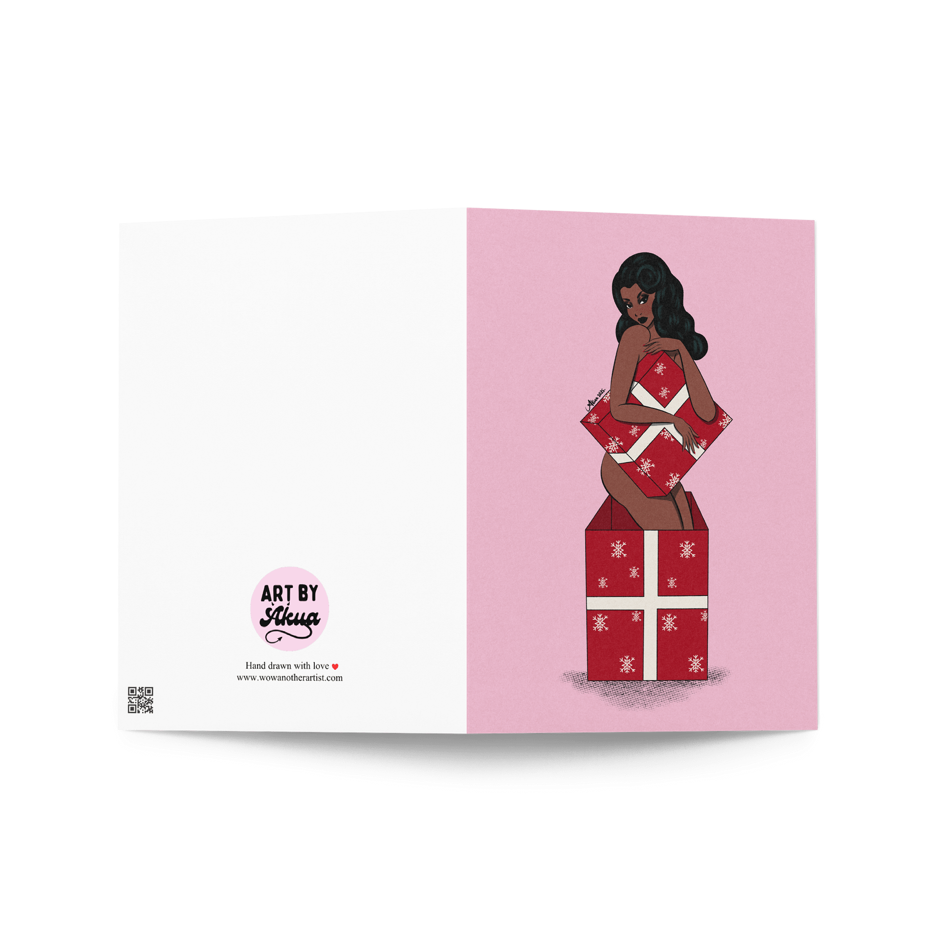 I am the Gift - Cheeky Christmas Card product image (2)