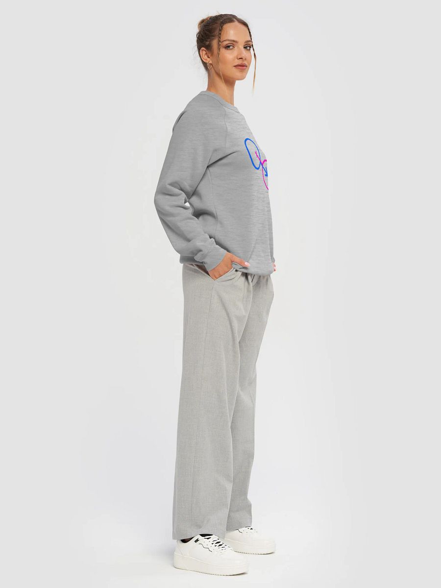Interconnected Normality Unisex Raglan Sweatshirt product image (6)