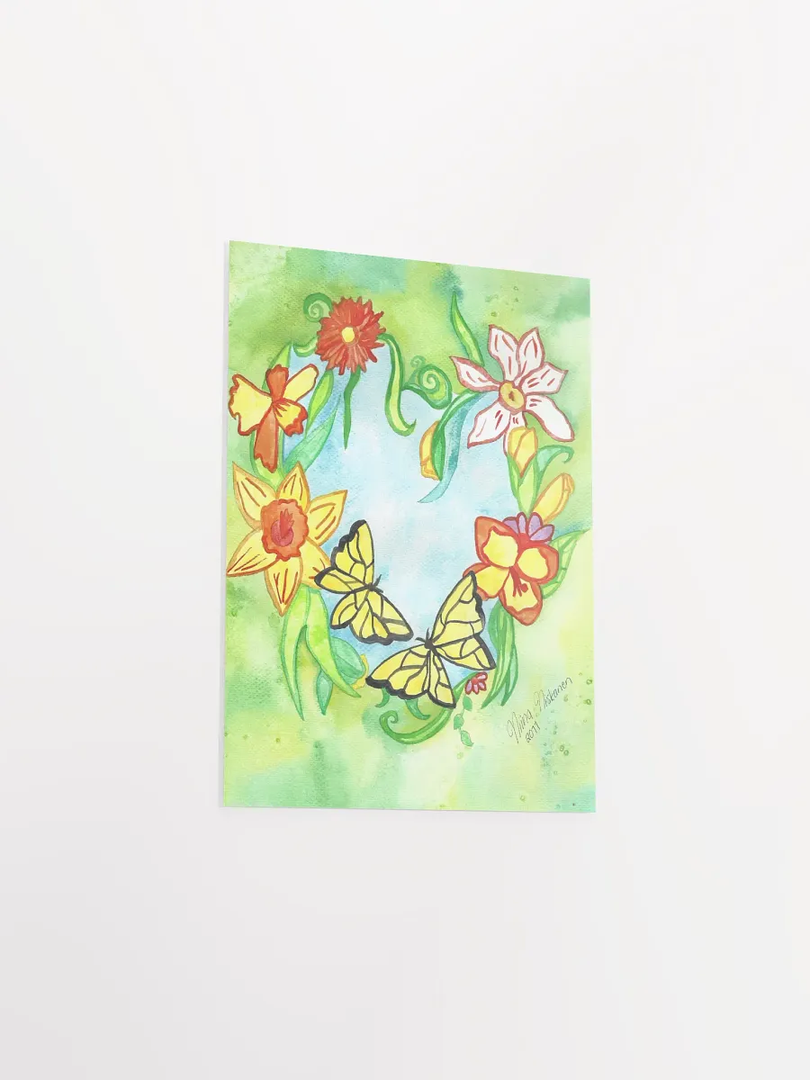 Spring Heart Art Print product image (14)