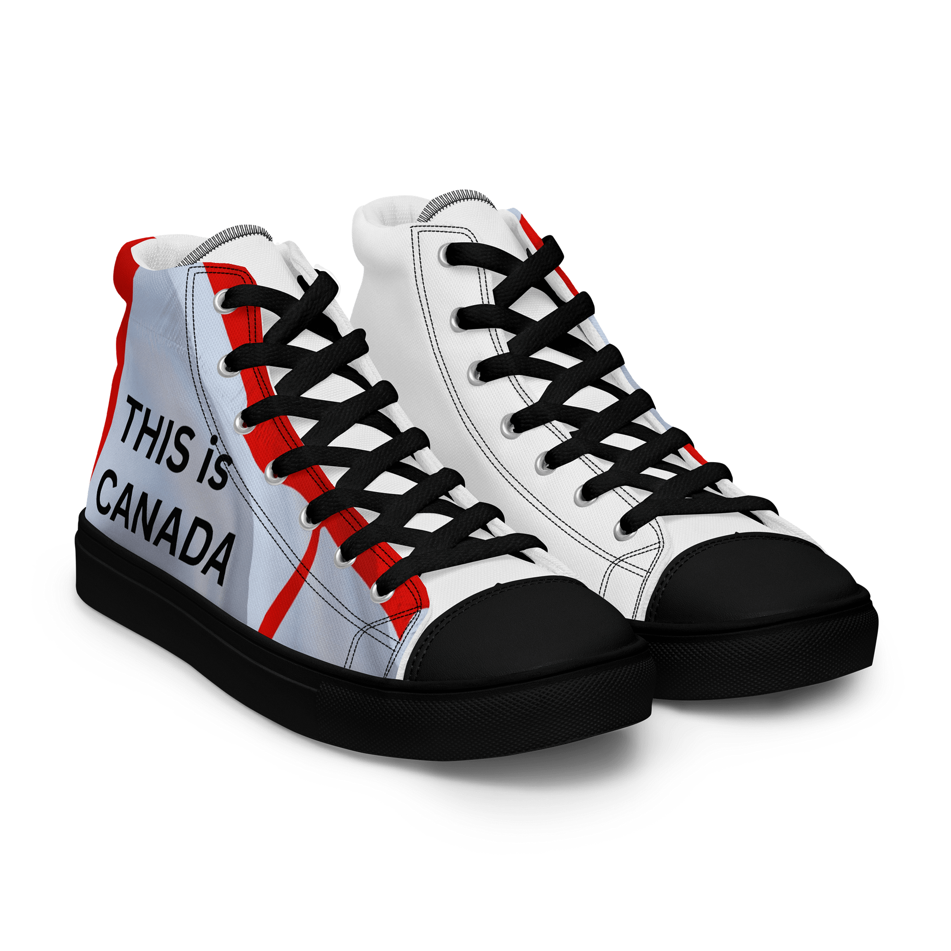 THIS is CANADA Women's High Top Canvas Shoes product image (9)