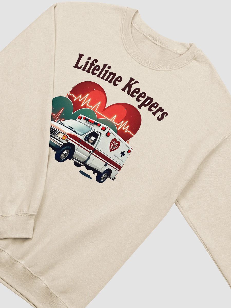 Heartbeat Lifeline Ambulance Crewneck product image (14)