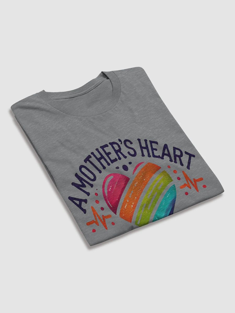 Mother's Heart Striped T-Shirt product image (13)