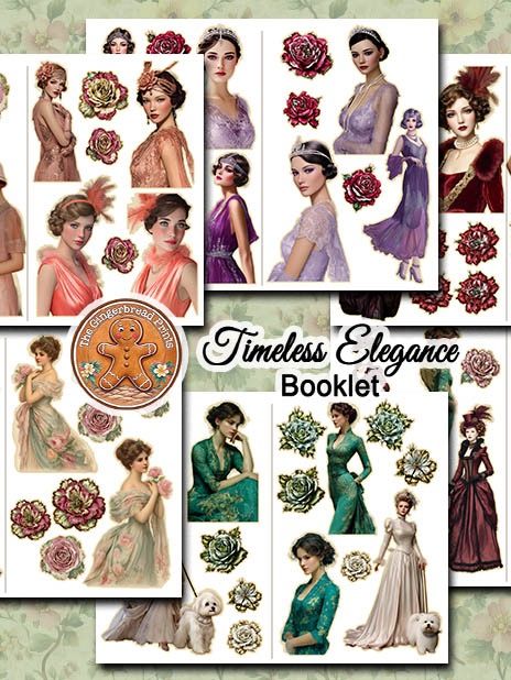 Timeless Elegance Ephemera Booklet Digital download product image (4)
