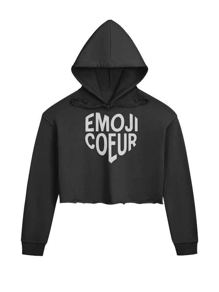 Emoji Coeur Crop hoodie product image (1)